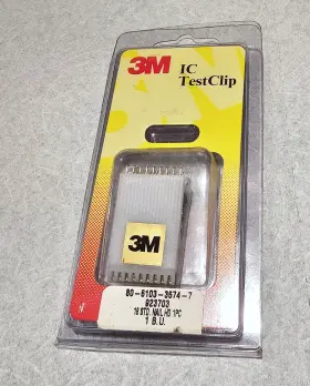 3m 923703 Ic Test Clip Dip 18 2 X 9 80-6103-3674-7 - Nos 3m 923703 Ic Test Clip Dip 18 2 X 9 80-6103-3674-7 - Nos