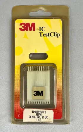3m 923704 Ic Test Clip 20 Pin Dip Standard Nail Head Pins