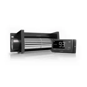Ac Infinity 819137020863 Airblaze T10 Universal Fireplace Blower Fan Kit 10 Inch Black