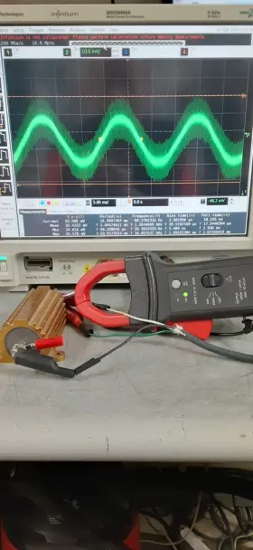 Aemc Mr411 Clamp-on Current Probe Ac/dc 600a Range For Oscilloscope Or Dmm Exlnt Aemc Mr411 Clamp-on Current Probe Ac/dc 600a Range For Oscilloscope Or Dmm Exlnt