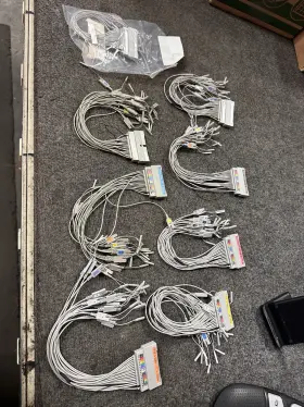 Agilent 01650-0154 8 Pcs Set Hp Data Pod 1 2 3 4 5 6 7 Logic Analyzer Probe Grabber