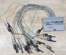 Agilent E5382a 16 Channel 2 Clock Flying Lead Probe Set For 90p Logic Analyzer Agilent E5382a 16 Channel 2 Clock Flying Lead Probe Set For 90p Logic Analyzer