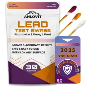 Ahlovit Ahl-ltk-40 30 Pcs Lead Test Kit Fast And Accurate Paint For Home Lead Ahlovit Ahl-ltk-40 30 Pcs Lead Test Kit Fast And Accurate Paint For Home Lead