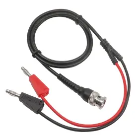 Amadget 4330083330 Coaxial Cable Bnc Male To Dual Banana Plug Test Lead For Oscilloscope