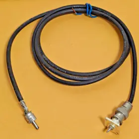 Amphenol 88/u-1050 56 Inch Rg 58u Coaxial Cable /amphenol Bnc Male/ug 88/bnc Jack To Rf Male Connector Amphenol 88/u-1050 56 Inch Rg 58u Coaxial Cable /amphenol Bnc Male/ug 88/bnc Jack To Rf Male Connector