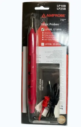 Amprobe 095969414760 Lp10b Logic Probe 17 Mhz Pen-size Digital Circuit Tester Pulse Memory