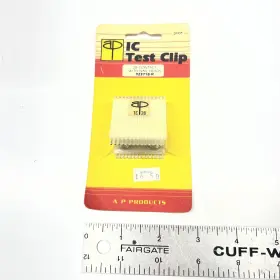 Ap Products 923718-r Nos Ic Test Clip Dip 28 Pin Contact A P With Nailer Heads Ap Products 923718-r Nos Ic Test Clip Dip 28 Pin Contact A P With Nailer Heads