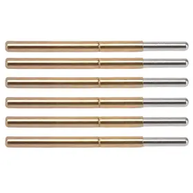Aunmas Aunmaszfnp9hi8o7 100pcs Spring Test Probes Pogo Pins 2.5mm Round Head Brass Stainless Steel 3.1