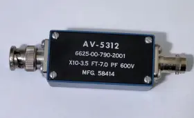 Avex / Tektronix Av-5312 Av5312 6625-00-790-2001 No Cable Or Probe. Style P6008