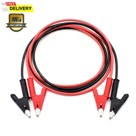 Bei Qian 744110415902 Alligator 14 Gauge Jumper Wires Clips Clip Heavy Duty Silicone Test Pcs 391m Set