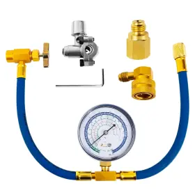 Belleone Bpv31 R134a Refrigerant Recharge Kit With Bullet Piercing Valve And Belleone Bpv31 R134a Refrigerant Recharge Kit With Bullet Piercing Valve And