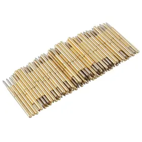 Branded 746771747057 Pogo Pins 100pcs P75-b1 Spring Test Probe Round Pin 3a Conical Head 1.02 Branded 746771747057 Pogo Pins 100pcs P75-b1 Spring Test Probe Round Pin 3a Conical Head 1.02