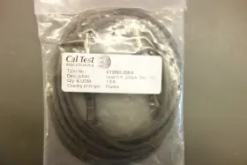 Cal Test Electronics Ct2062-200-0 4mm Banana 200cm Leads Black Cal Test Electronics Ct2062-200-0 4mm Banana 200cm Leads Black