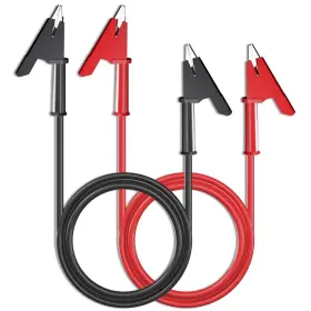 Cnhidee Steyjx-001 Alligator Clip Leads 14 Gauge Jumper Wires Clips To