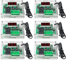Coliao Coliao-w1209 6pcs W1209 12v Dc Digital Temperature Controller Board With Case Micro Red Coliao Coliao-w1209 6pcs W1209 12v Dc Digital Temperature Controller Board With Case Micro Red