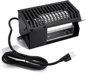 Criditpid Cb36 Circulator Blower Fan For Us Stove Without Thermostat Black