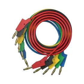 Czjzdz 70001b 2mm 5pcs Mini Banana Plug Test Lead Small Pin Simple Jumper Wire Elec
