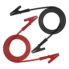 Czjzdz 70036qht-rb 2pcs Alligator Clips Clamp Electrical Test Leads Dual Ended Crocodile Wire Ca