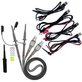 Digcreat Pb6100 Universal Oscilloscope Probe Kit 100mhz Clip Probes With Access Digcreat Pb6100 Universal Oscilloscope Probe Kit 100mhz Clip Probes With Access