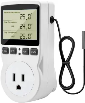 Diymore A1 Gxab0002-007 Us 1800w Plug In Thermostat Temperature Controller Diymore A1 Gxab0002-007 Us 1800w Plug In Thermostat Temperature Controller