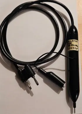 Dynascan Pr-23 Rf Demodulator Probe With Leads And Clips Vintage Test Equipment
