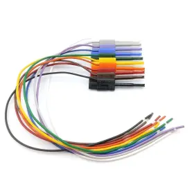 E-z-hook P713-12-s Micro-hook Test Lead With Stripped Wired End 12 Inch 28 Awg Pvc - Set Of 10 As E-z-hook P713-12-s Micro-hook Test Lead With Stripped Wired End 12 Inch 28 Awg Pvc - Set Of 10 As