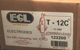 Egl 122100 Lot Of 96 - Electrodes 12c 10mm Stranded Leads Ma 20-30 10s Advantage Egl 122100 Lot Of 96 - Electrodes 12c 10mm Stranded Leads Ma 20-30 10s Advantage