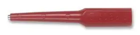 Electronics 4690-2 Banana Plug Test Adapter With #22 Socket Red