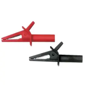 Electronics 5914 Ex Large Jaw Allig Clip 1red And 1 Black
