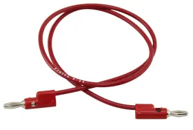 Electronics B-24-2 Test Cable Stackable Banana Plug To Red 24 Inc