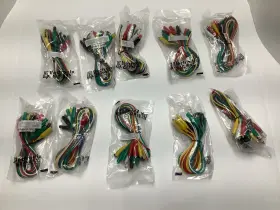 Electronix Express 05alspk12-8 10 Packs Of 12 Short 5 Inch Alligator Clip To Test Electronix Express 05alspk12-8 10 Packs Of 12 Short 5 Inch Alligator Clip To Test