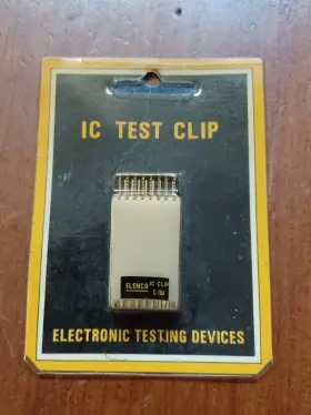 Elenco Itc-16a - 16 Pin Dip Ic Test Clip New Elenco Itc-16a - 16 Pin Dip Ic Test Clip New