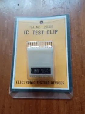Elenco Itc-24a - 24 Pin Dip Ic Test Clip New Elenco Itc-24a - 24 Pin Dip Ic Test Clip New