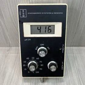 Engineered Systems & Designs Ph59 Esd - And Ph 59 No Electrode Working