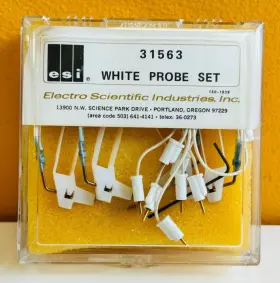 Esi 31563 Electro Scientific Ind. 4 Pc White Noise Probe Set. New Esi 31563 Electro Scientific Ind. 4 Pc White Noise Probe Set. New