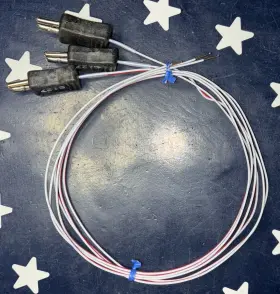 Eustis Co. Inc Wtj10eoox03x0 Three G127 Pre-wired Thermocouple Probe Bare Wire Assembly Eustis Co. Inc Wtj10eoox03x0 Three G127 Pre-wired Thermocouple Probe Bare Wire Assembly