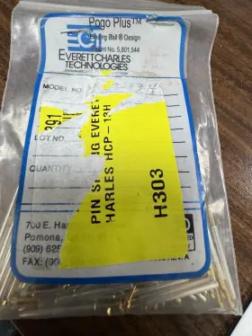 Everett Charles Hcp-13h 1pc Pin Spring Loaded
