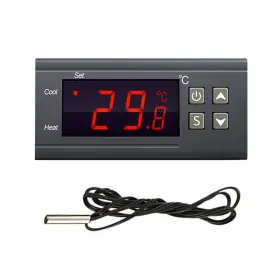 Fbhdzvv 176412 Digital Temperature Controller Stc-1000 Led Display Dc 12v 10a Fbhdzvv 176412 Digital Temperature Controller Stc-1000 Led Display Dc 12v 10a