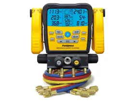 Fieldpiece Sm482v - Package With 4 Port Wireless Refrigerant Manifold And Cps Hp Fieldpiece Sm482v - Package With 4 Port Wireless Refrigerant Manifold And Cps Hp