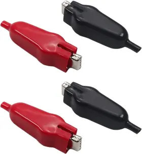 Fielect 445009923937 4pcs Insulated Alligator Clips 20a Electric Test Clamp Crocodi Fielect 445009923937 4pcs Insulated Alligator Clips 20a Electric Test Clamp Crocodi