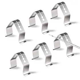 Fireloop 709930351632 6 Pieces Grill Thermometer Probe Clip Holder For Big Green Egg Bbq Smoker The