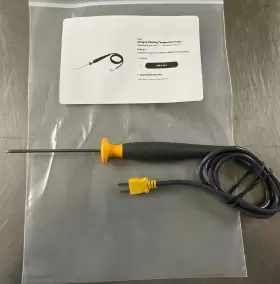 Fluke 80pk-25 Suregrip Piercing Temperature Probe Type K -40 To 260 C Works