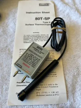 Fluke 80t-sp Type K Surface Thermocouple Fluke 80t-sp Type K Surface Thermocouple