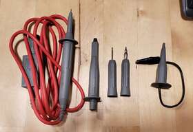 Fluke Pm8918 Scopemeter 10 1 100mhz Oscilloscope Probe With Hook Alligator Banana