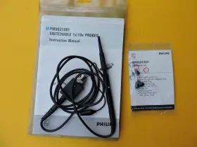 Fluke Pm9021/001 Philips/fluke 1 1/10 200mhz Oscilloscope Probe Fluke Pm9021/001 Philips/fluke 1 1/10 200mhz Oscilloscope Probe
