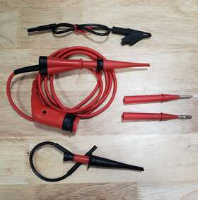 Fluke Vp190 Vp190-r Voltage Probe Red 600v Cat Iii 1000v Ii Vp 190
