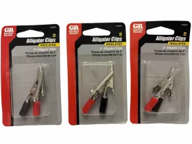 Gb Gardner Bender 14-077 2 Inch Alligator Clips Lot Of 3 Gb Gardner Bender 14-077 2 Inch Alligator Clips Lot Of 3