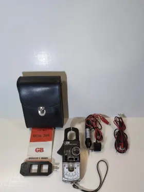 Gb Gcm-305 Gardner Bender Clamp Meter With All Probes Case And Manual Gb Gcm-305 Gardner Bender Clamp Meter With All Probes Case And Manual