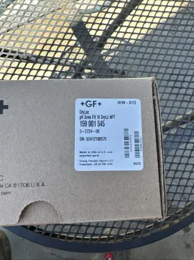 Gf George Fischer 3-2724-00 Signet Ph Probe 3272400 Gf George Fischer 3-2724-00 Signet Ph Probe 3272400