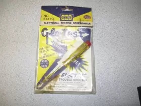 Globemaster 64170 Glo-test Electrical Testing Screwdriver - Unused In Packaging